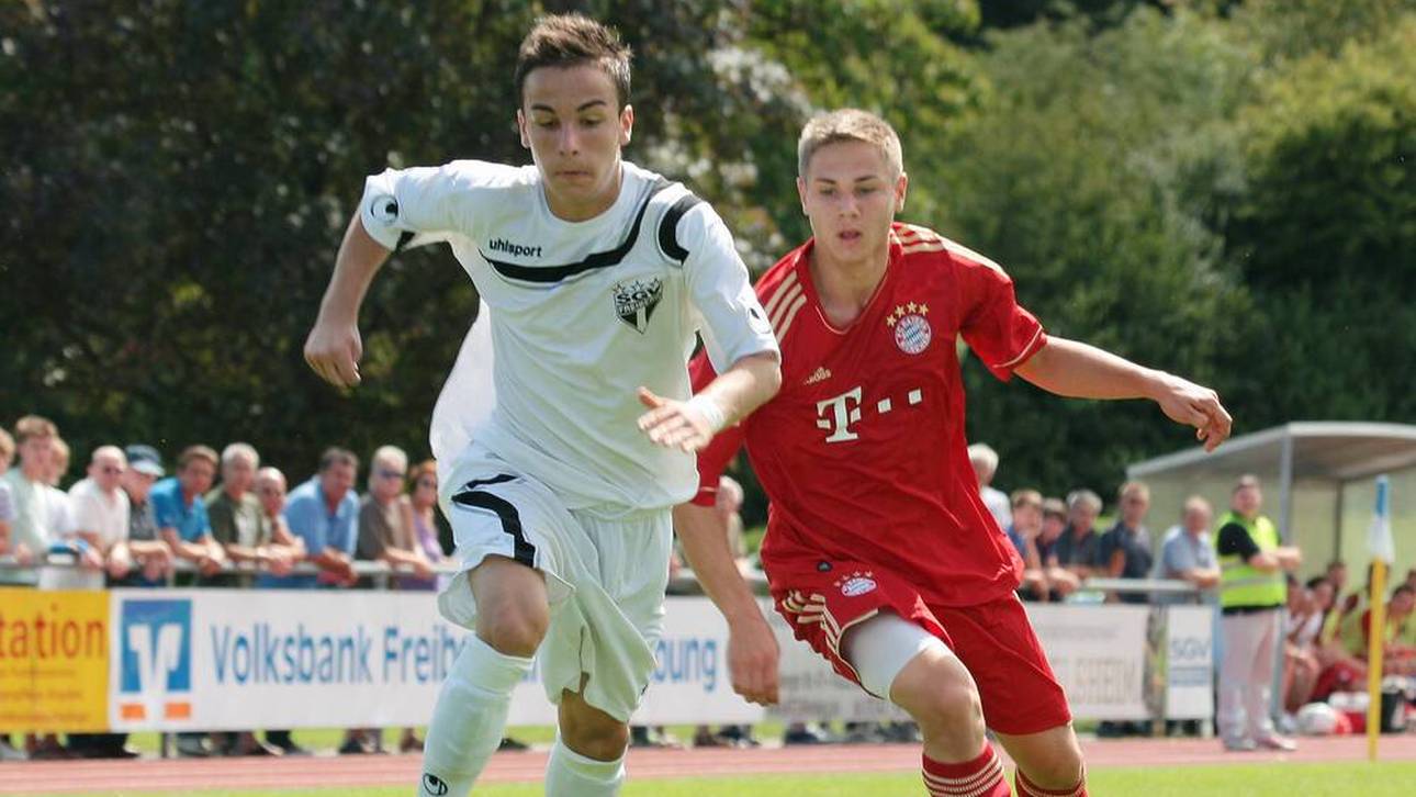 Lucas Genkinger im Trikot des FC Bayern