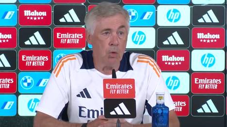 Bei Real Madrid läuft es in der neuen Saison noch nicht ganz rund. Auf der Pressekonferenz spricht Trainer Carlo Ancelotti über die Gründe dafür.