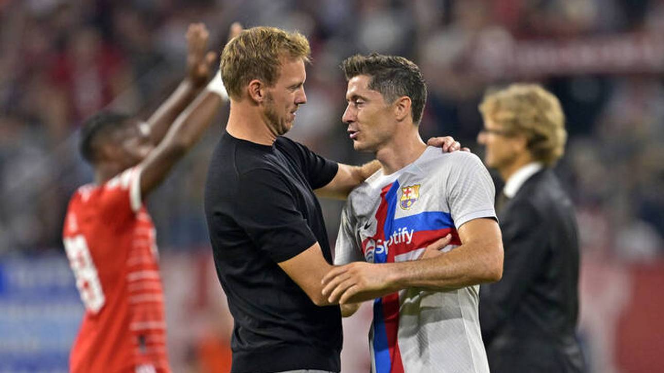 Lewandowski zieht Bayern-Vergleich