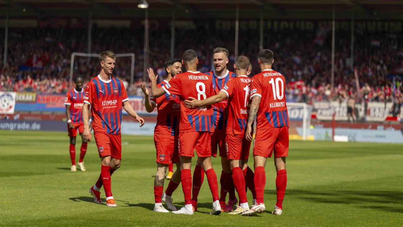 Der 1. FC Heidenheim könnte in der kommenden Saison international spielen