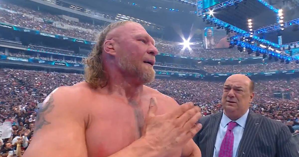 WrestleMania-Hammer! Legende Lesnar tritt nach Niederlage ab