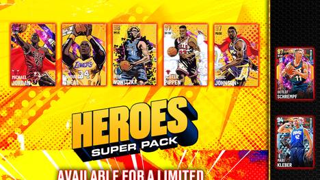Das neue Heroes Super Pack ist bis Freitag 17 Uhr erhältlich