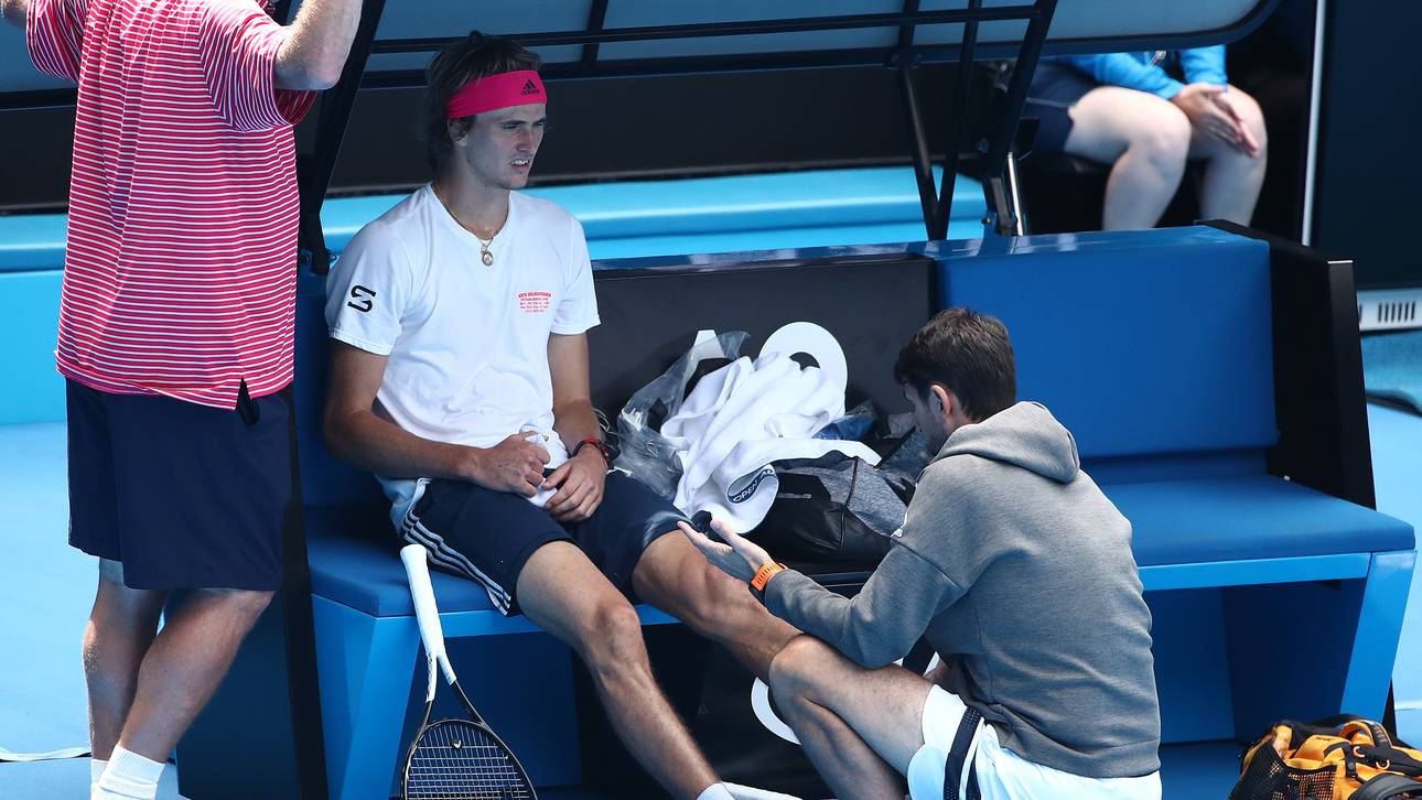 Melbourne: Neue Sorgen bei Zverev
