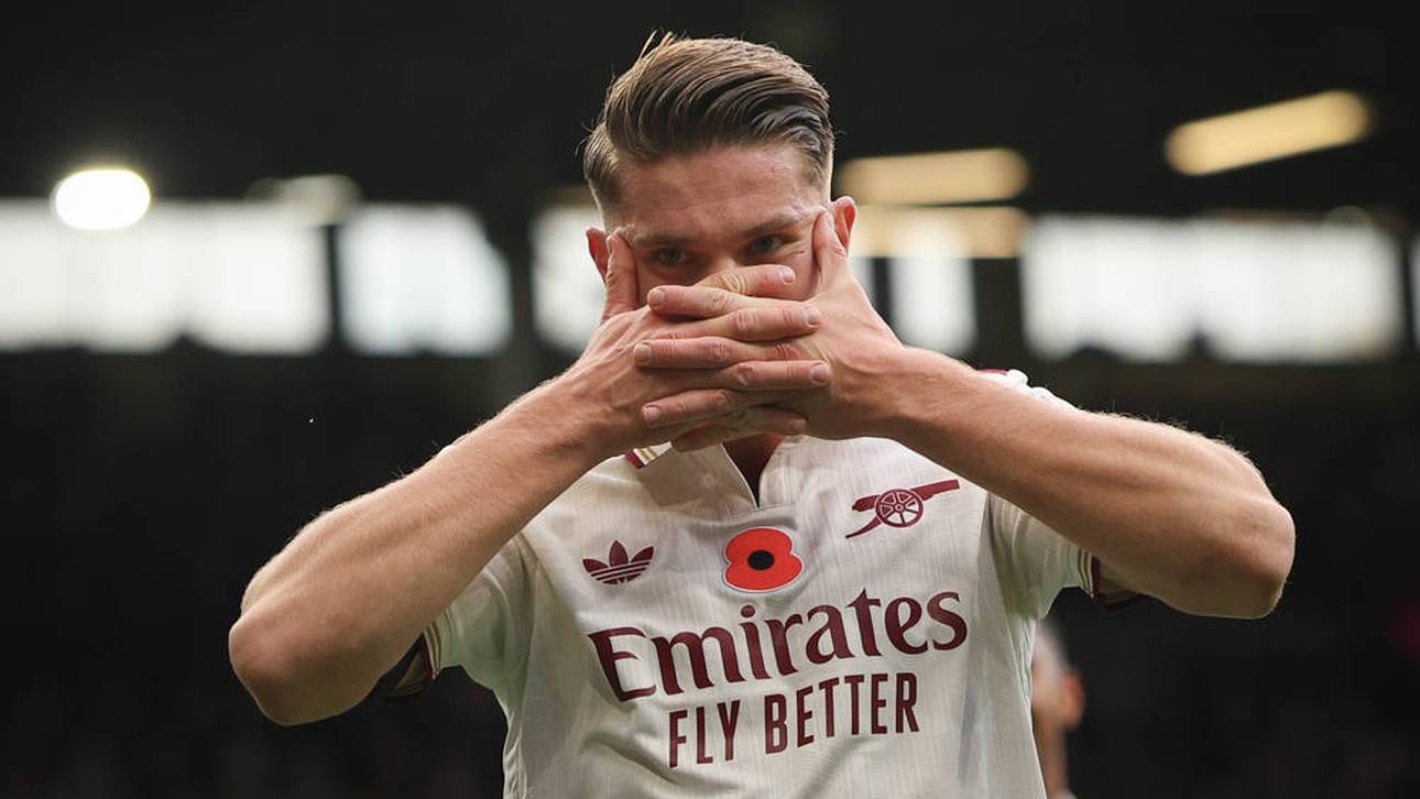 Viktor Gyökeres leitet mit seinem Kopfballtor zum 1:0 den nächsten Sieg der Gunners ein