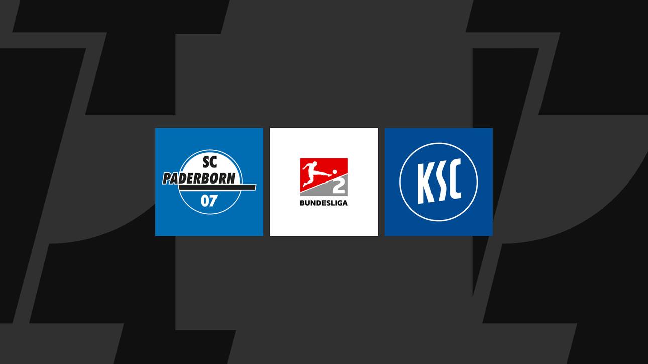 2. Bundesliga heute: Paderborn gegen KSC