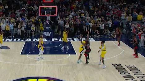 In der letzten Sekunde der Partie zwischen den Indiana Pacers und Chicago Bulls konnte DeMar DeRozan die Pacers-Niederlage mit einem Wurf hinter der Drei-Punkte-Linie besiegeln.