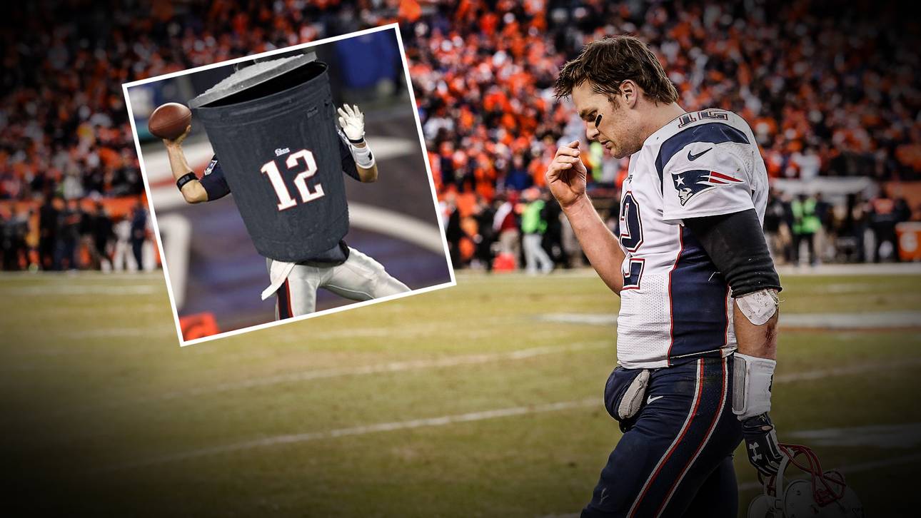 Verlierer Brady gepeinigt und verspottet