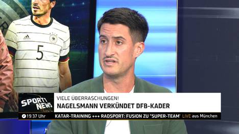 BVB-Star Karim Adeyemi fehlt im DFB-Kader von Julian Nagelsmann. Für SPORT1-Chefreporter Kerry Hau "der größte Verlierer".