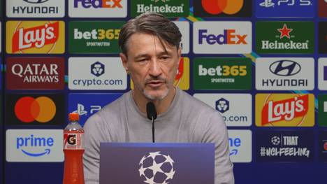 Niko Kovac äußert sich nach dem CL-Spiel zum Karetsas-Vorfall und verrät, was er in der Halbzeit seinen Spielern mitgeteilt hat. 