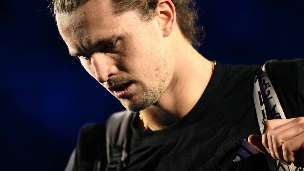 Frust bei Alexander Zverev