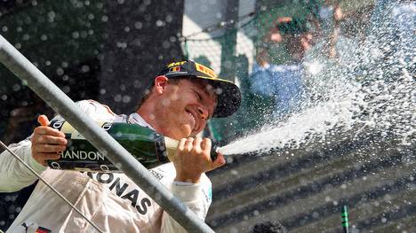 Nico Rosberg gewann das Rennen in Spa