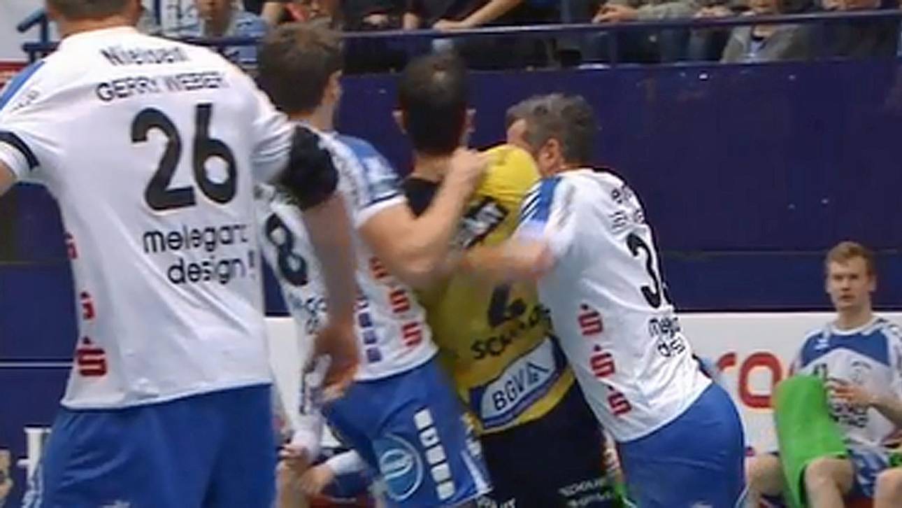 Beiß-Attacke bei Sieg der Löwen