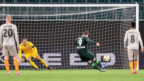 Wout Weghorst ballerte gegen Shakhtar Donezk einen Elfmeter über das Tor. Damit verpasst Deutschland Punkte in der UEFA Fünfjahreswertung