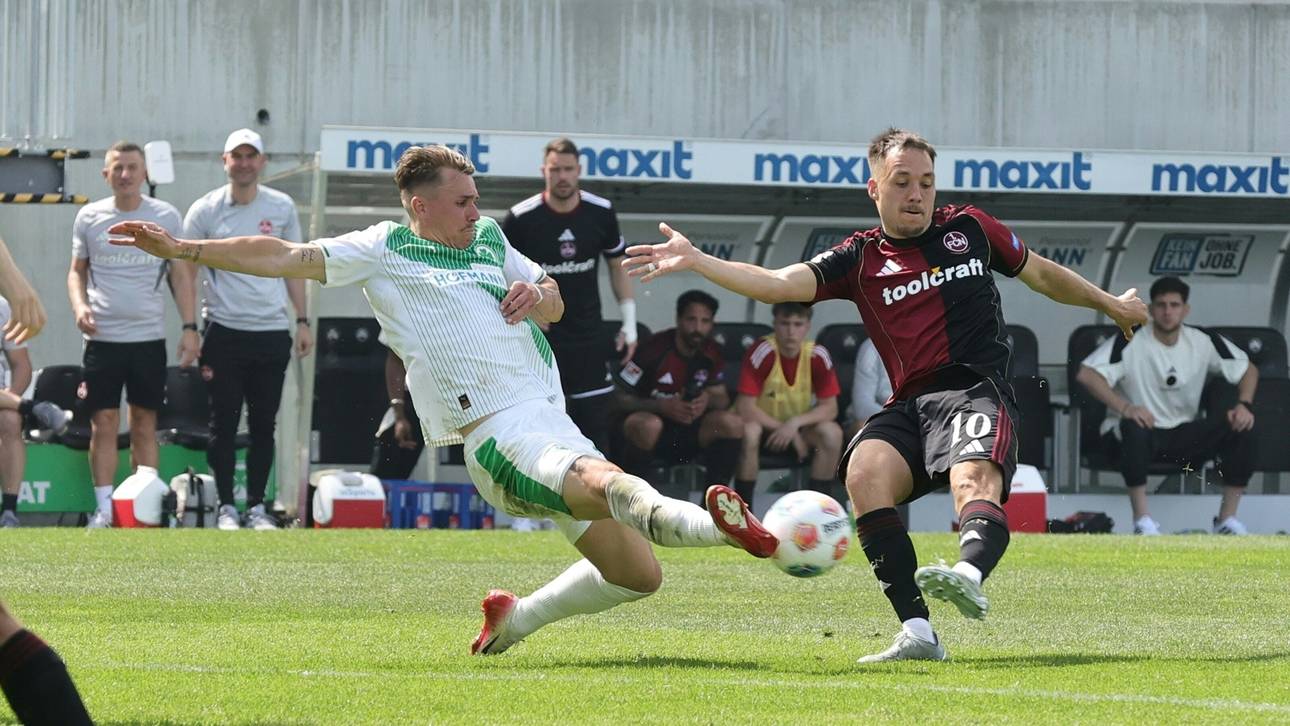 Fürth mit Dämpfer im Abstiegskampf