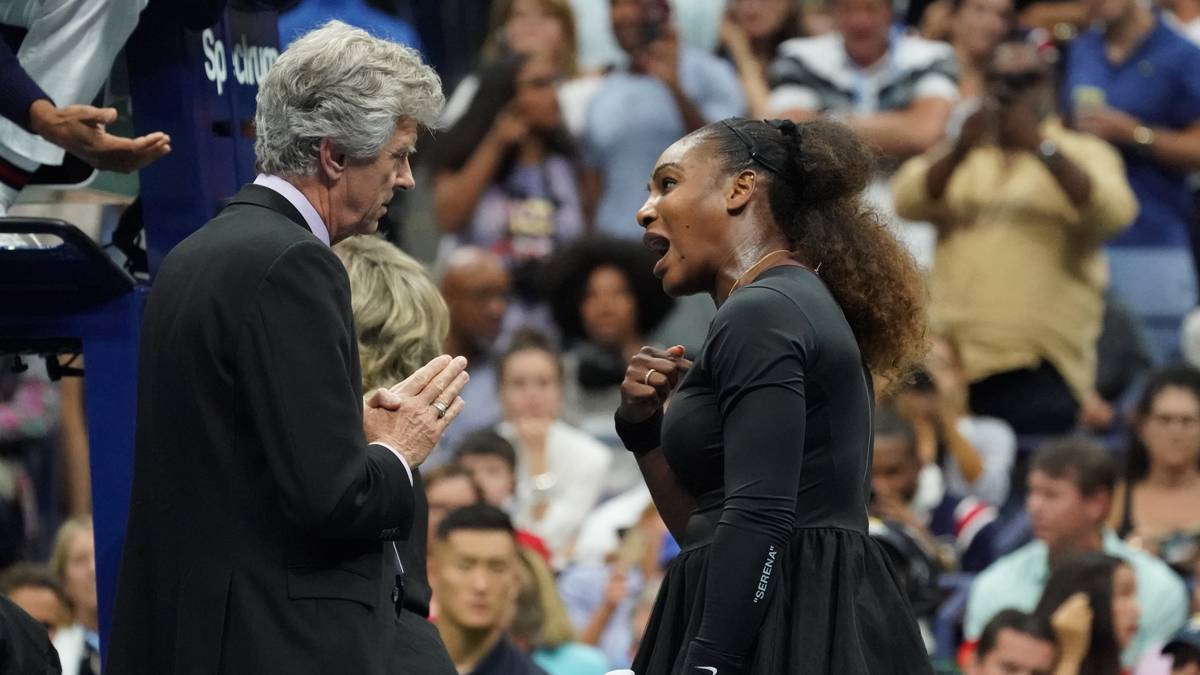 Serena Williams flippte im Finale der US Open komplett aus