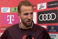 Harry Kane freut sich sichtlich auf die Zusammenarbeit mit Thomas Tuchel bei der englischen Nationalmannschaft.