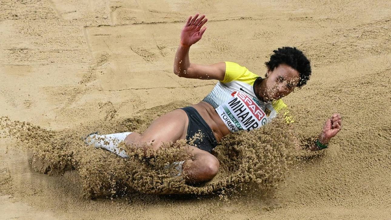 Mihambo kämpfte mit Favoritenrolle