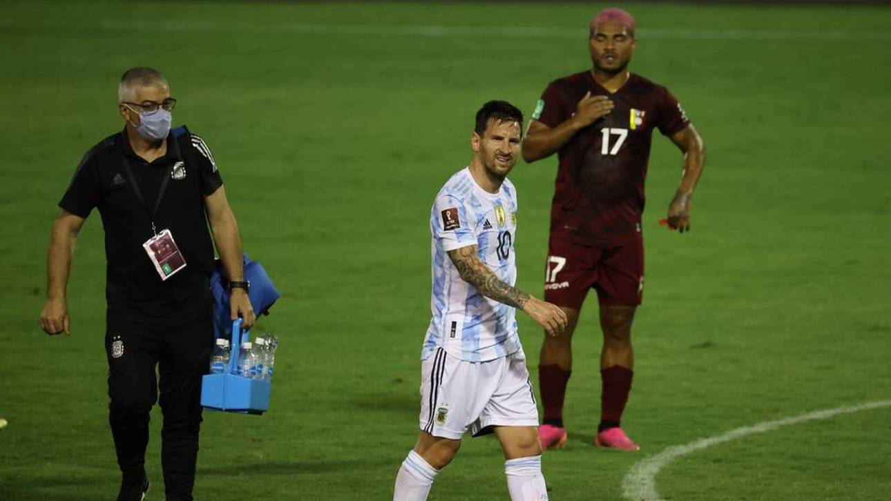 Brutalo-Foul gegen Messi!