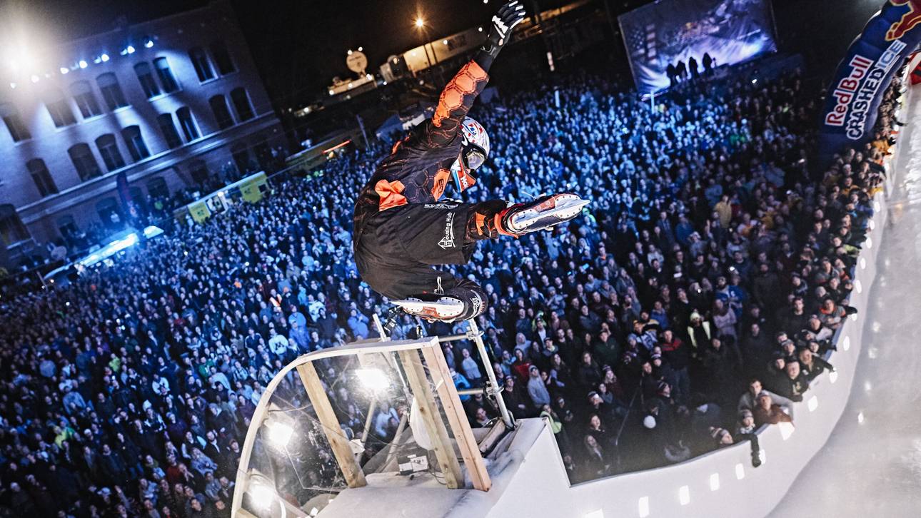 Naasz Weltmeister im Ice Cross Downhill