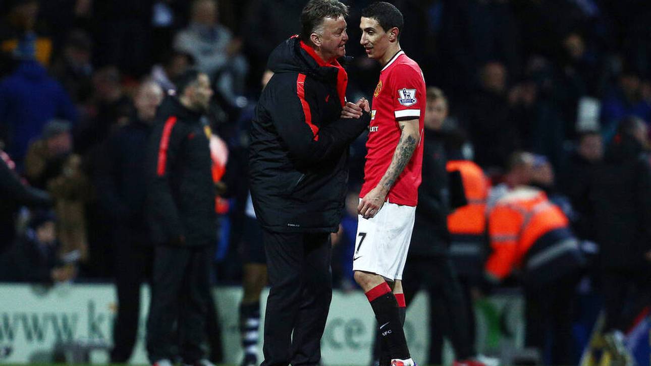 Di Maria ledert gegen van Gaal