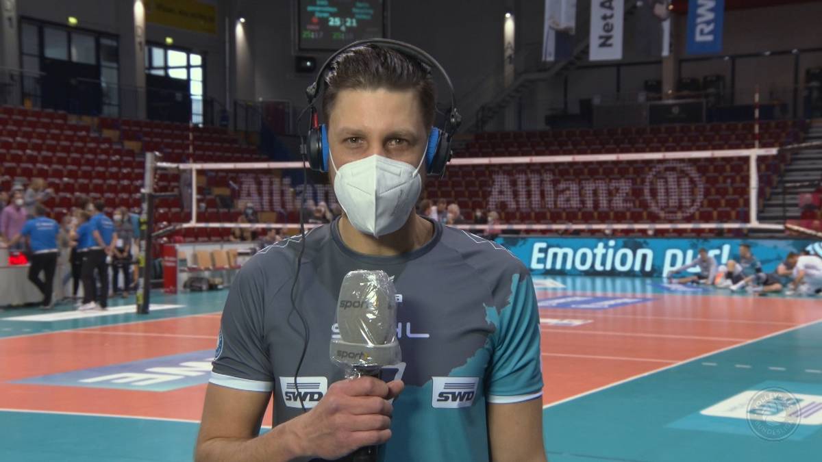 Volleyball Bundesliga: Thomas Kocian nach Düren-Sieg gegen Berlin begeistert