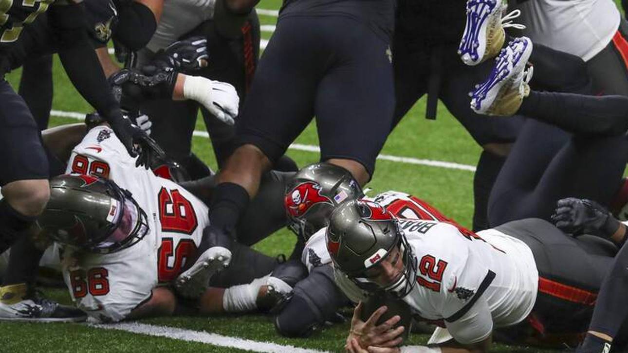 Historischer Brady zu stark für Brees
