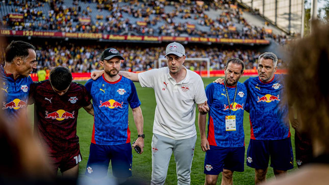 Ole Werner startete diese Saison als Trainer von RB Leipzig