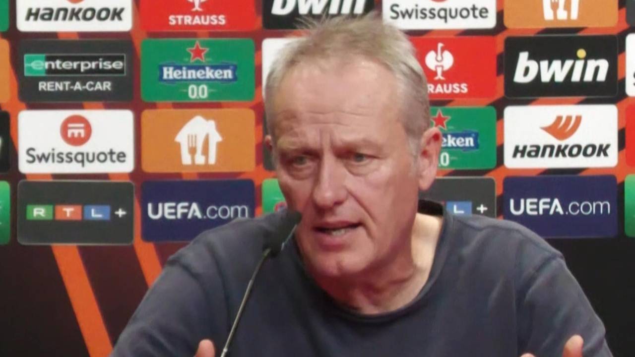 Christian Streich spricht über die fehlende Torgefahr des SC Freiburgs