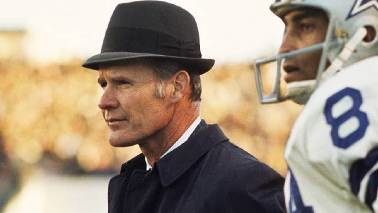 Tom Landry im Jahr 1970