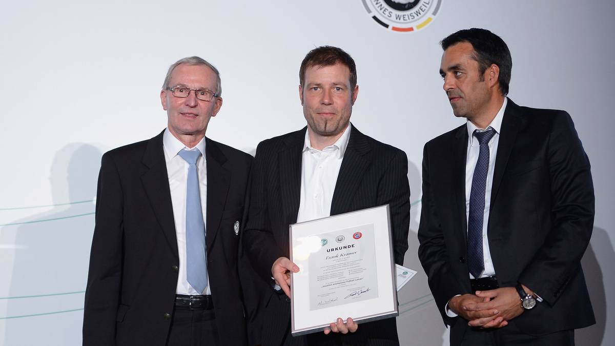 Von Fürth über Düsseldorf zum Jugendnationaltrainer der U19. Frank Kramer hat lange Zeit wenig von seinen Vorschusslorbeeren - als Bester des Jahrgangs 2013 - Gebrauch gemacht. Mittlerweile trainiert er die deutsche U20-Nationalmannschaft