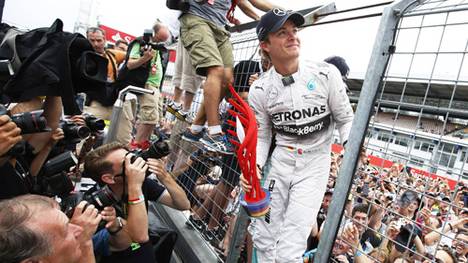 Nico Rosberg gewann den Großen Preis von Deutschland