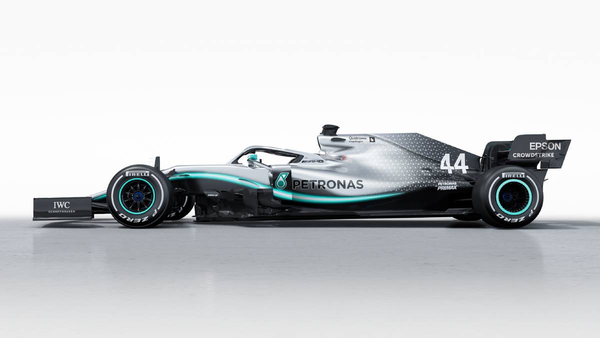 MERCEDES: Das ist das Dienstfahrzeug von Weltmeister Lewis Hamilton - der neue Mercedes W10