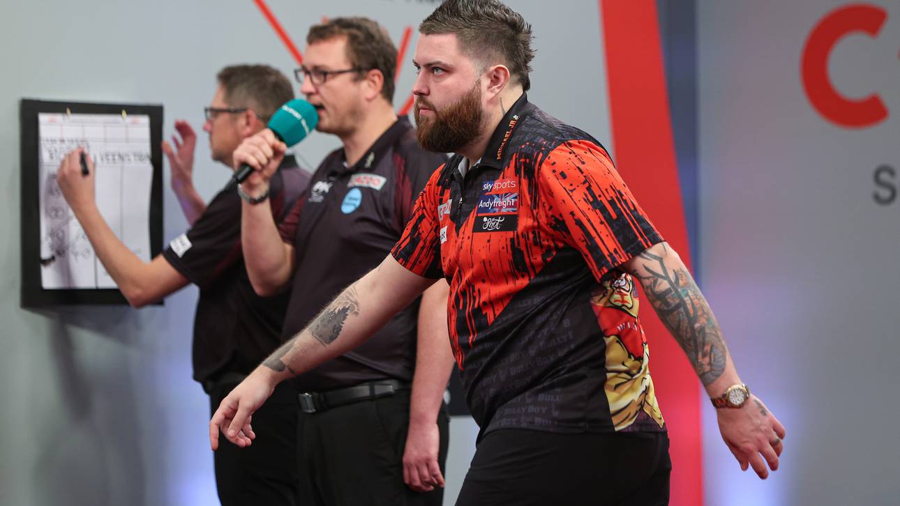 Was ist los mit dem Darts-Weltmeister?