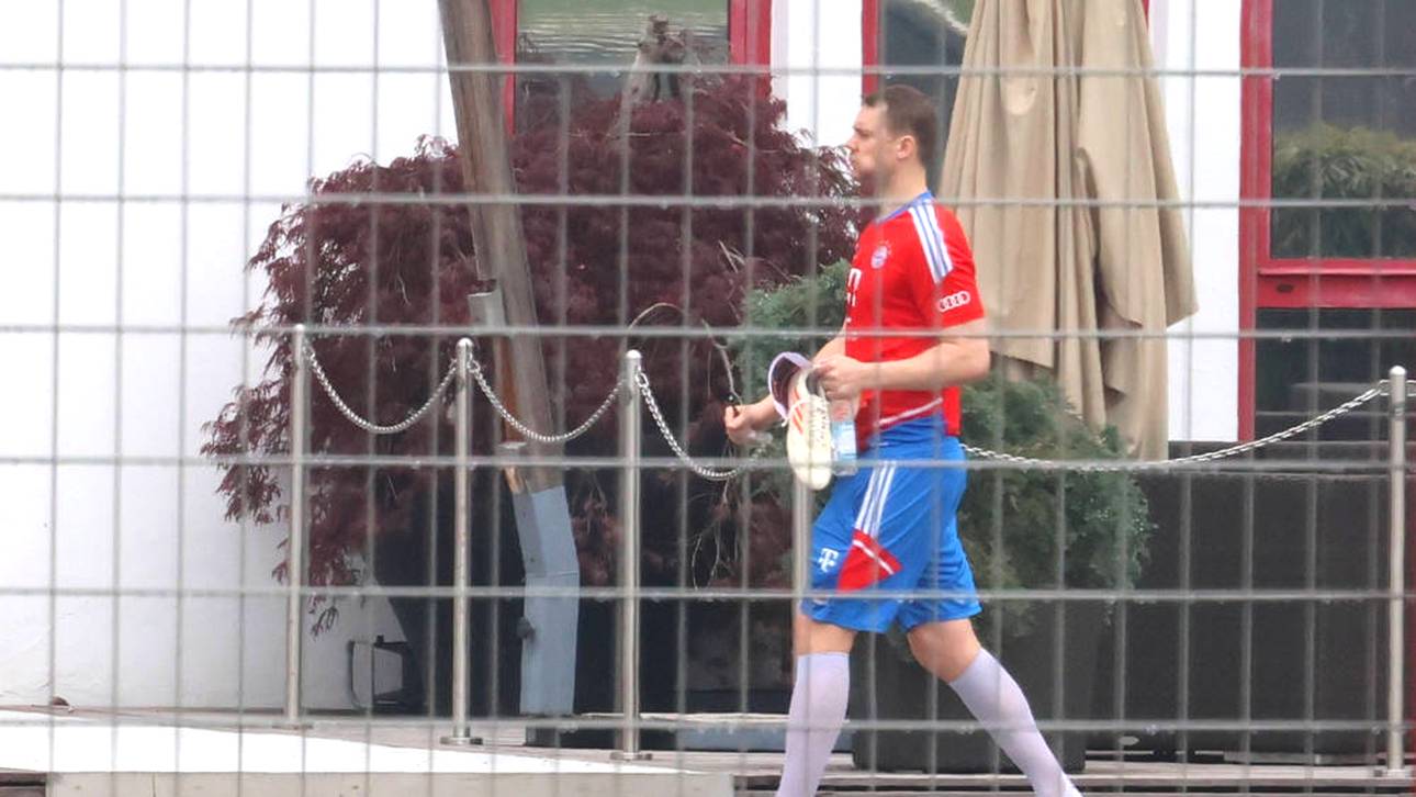 Comeback! Neuer zurück auf dem Platz