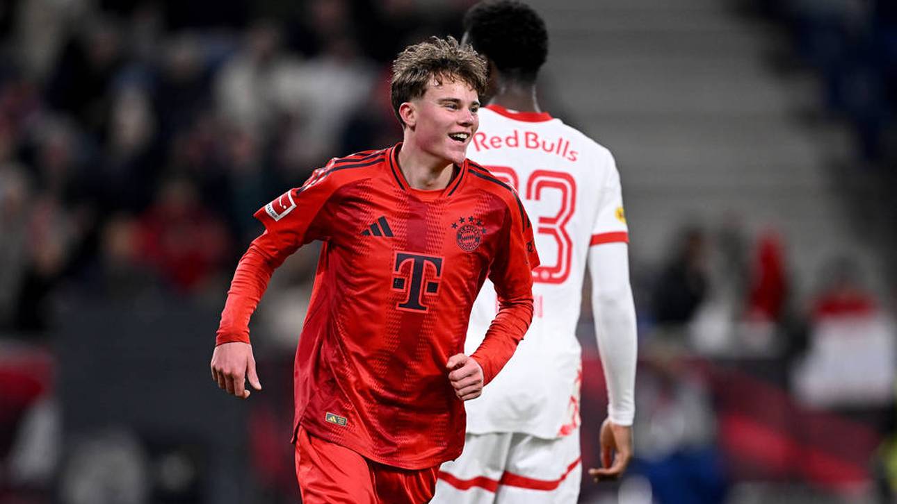 Jonathan Asp-Jensen freut sich über sein Tor