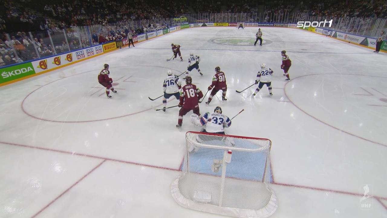 Eishockey-WM 2022: Lettland gewinnt mit 3:2 gegen Norwegen