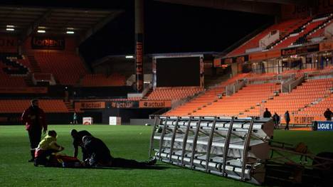 Ein Greenkeeper wurde in Lorient schwer verletzt