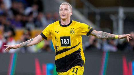 Dreimal war Marco Reus in der Saison 2023/24 vor der Winterpause für den BVB erfolgreich. SPORT1 zeigt alle Saisontore des Dortmunders im Video.