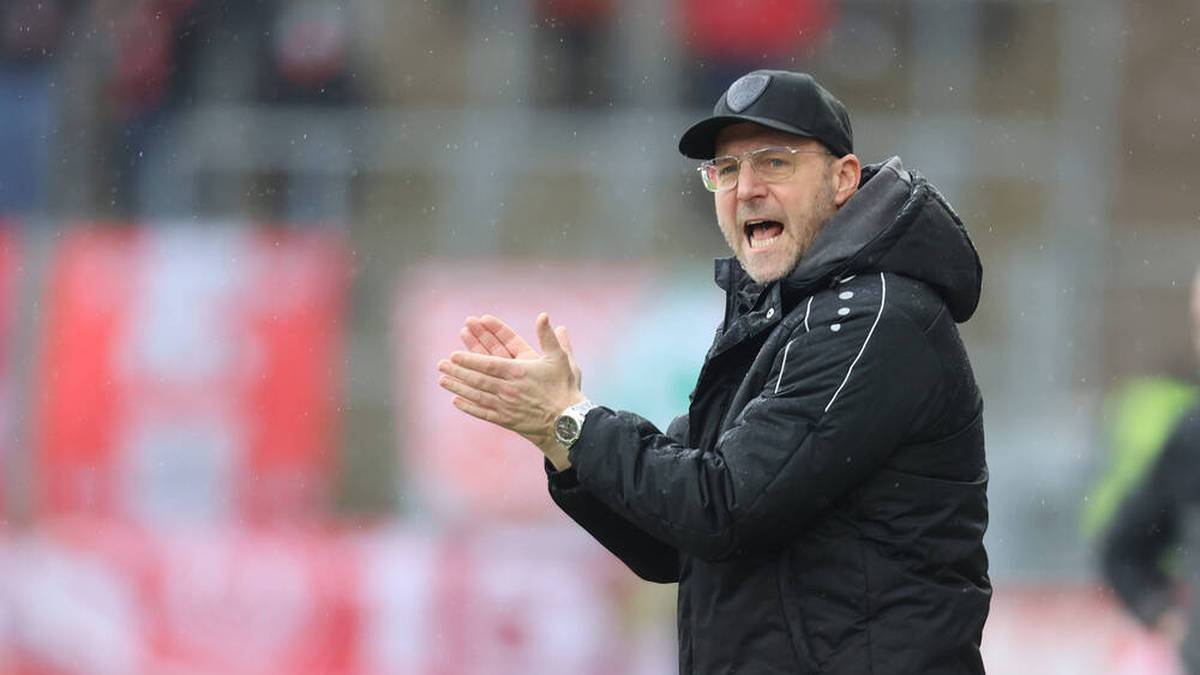 Sascha Hildmann will mit Preußen Münster zurück in den Profifußball
