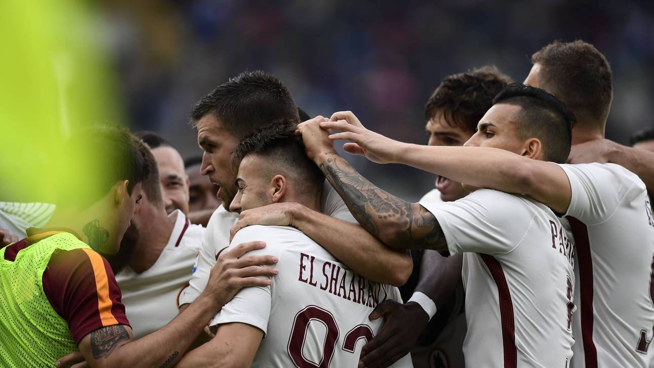 Roma wahrt Chance auf Titel