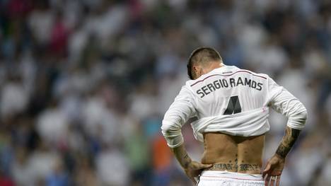 Sergio Ramos im Halbfinale der Champions League zwischen Real Madrid und Juventus Turin