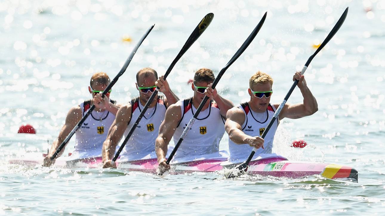 Gold für Kajak-Vierer der Männer