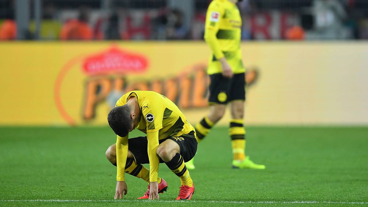 Der BVB kassiert die nächste Niederlage, ist nun seit vier Ligaspielen ohne Sieg und nur noch Dritter