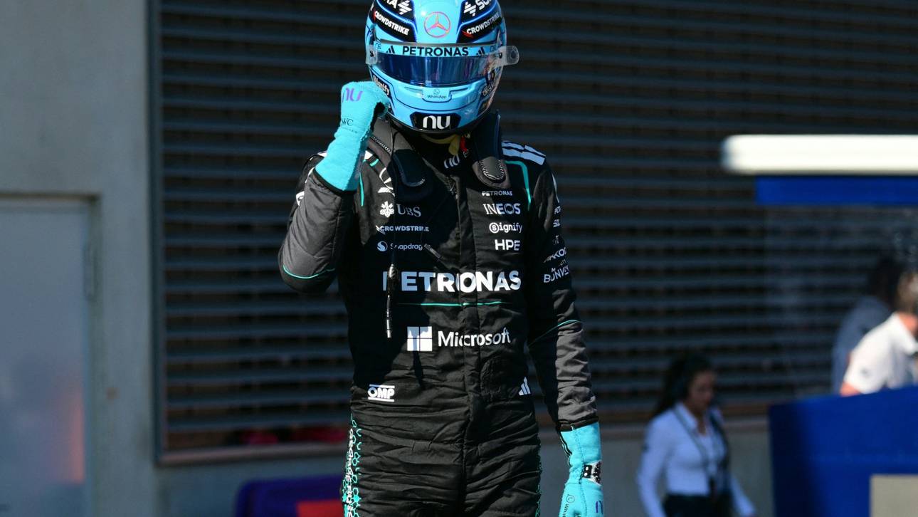 Formel 1: Verstappen crasht – Russell holt Pole Position