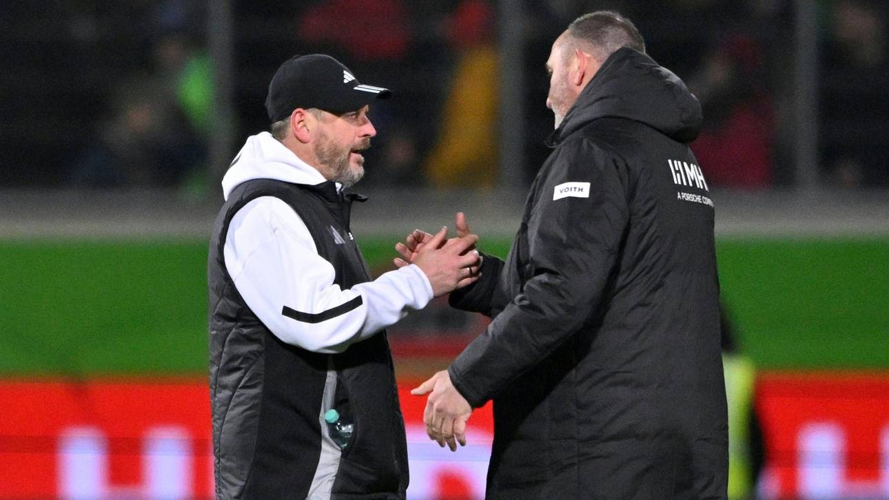 Baumgart (l.) und Schmidt