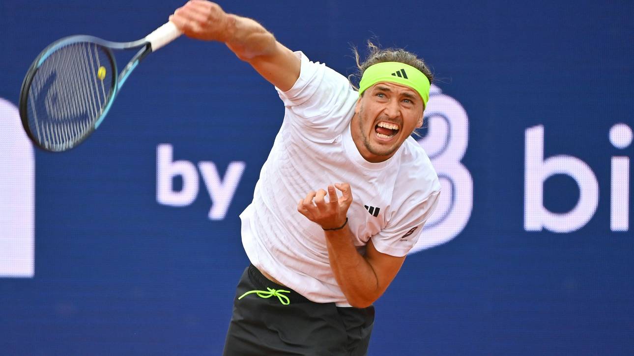 Alexander Zverev beim Duell gegen Daniel Altmaier
