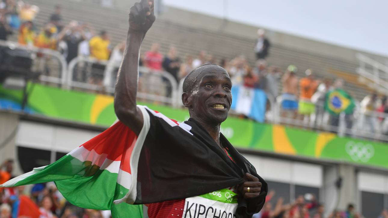 Kipchoge triumphiert beim Marathon