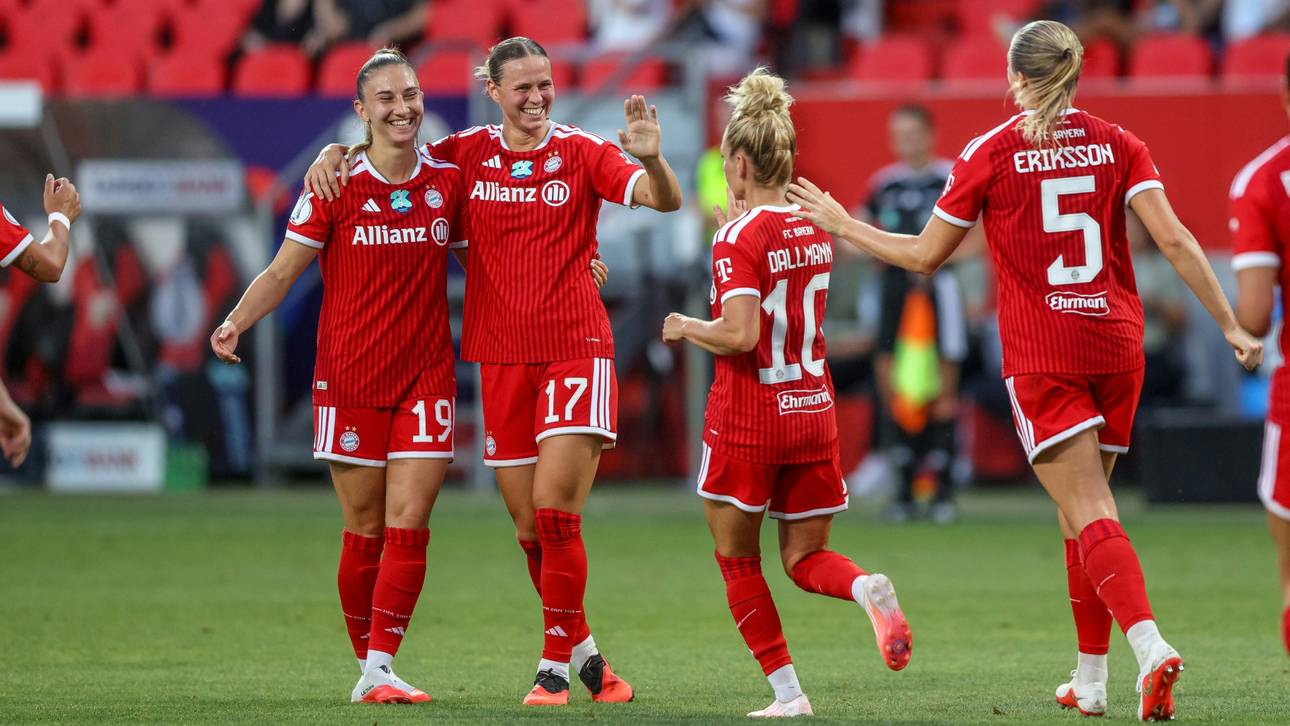Hattrick: Bayern-Frauen gewinnen Supercup