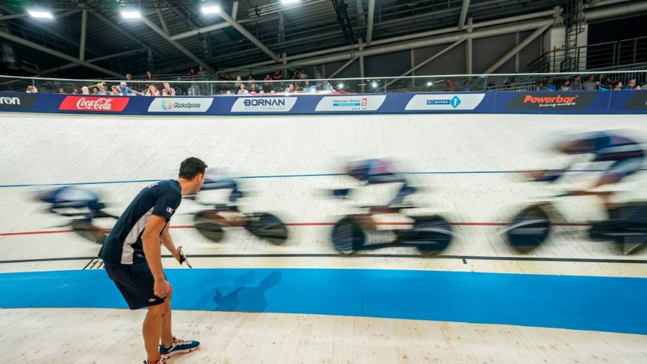 Schockmoment bei Bahnrad-EM