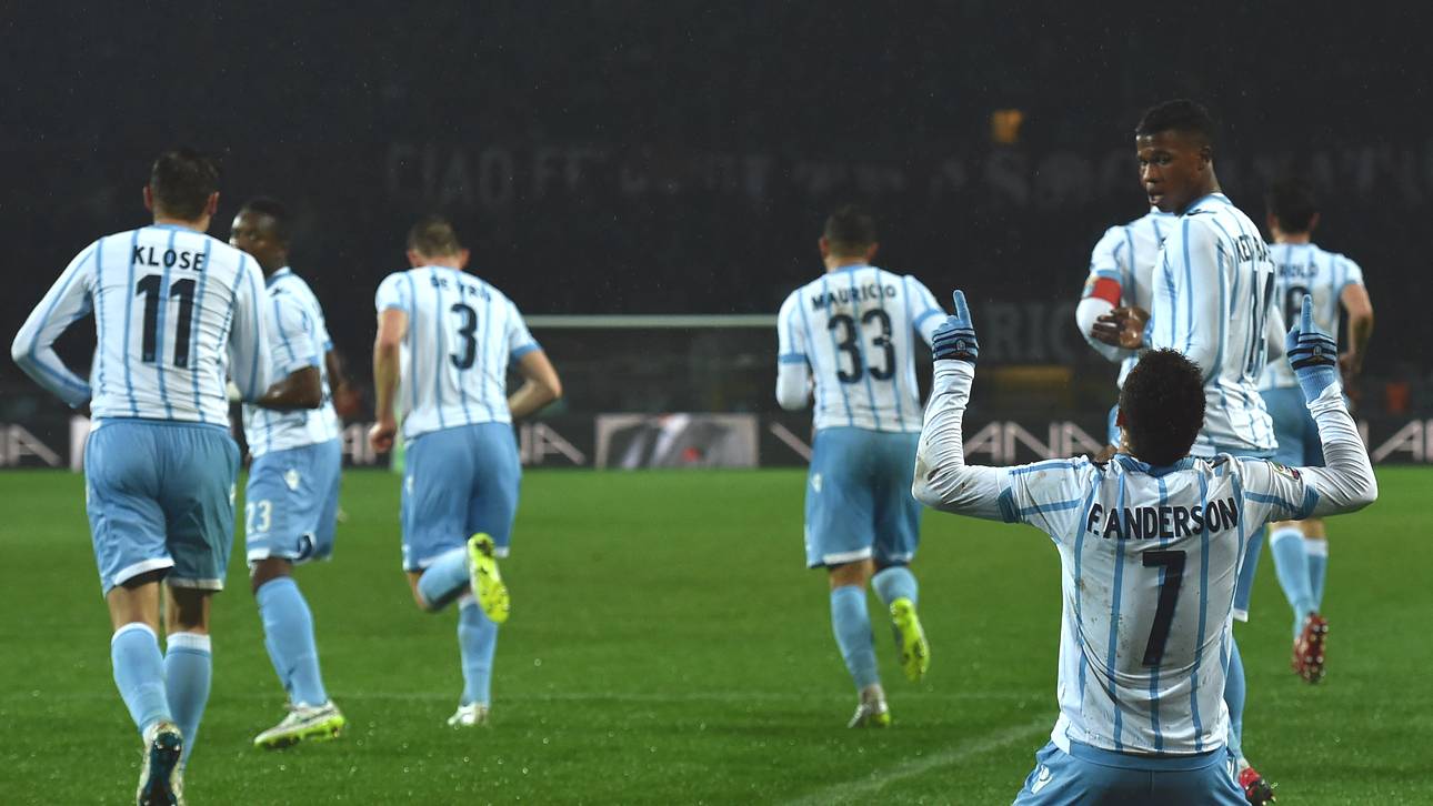 Lazio jubelt dank Felipe Anderson